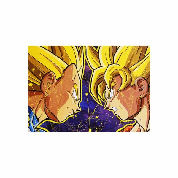 SSJ 2 Goku V SSJ 2 Vegeta - A1 Poster