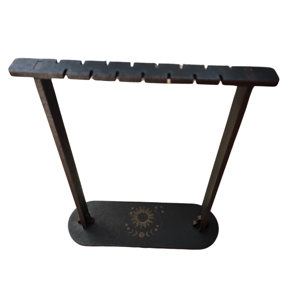 Clip-in Pendulum/Necklace Display Stand with Sun &amp; Lunar Design