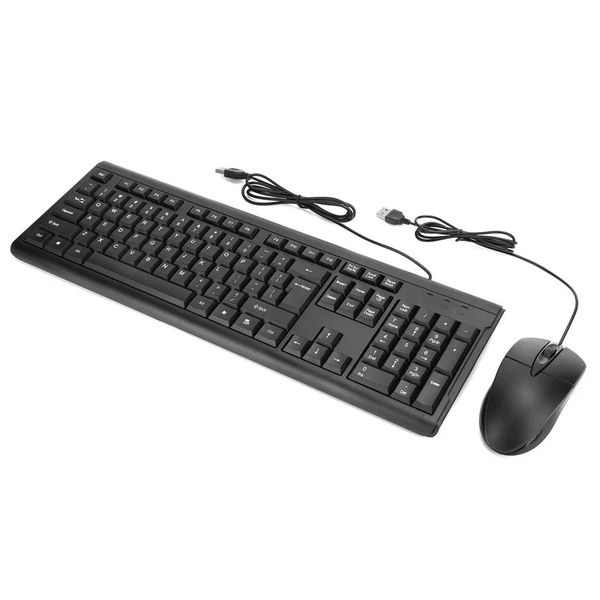 FC-7011 USB Wired Keyboard 104Key and Mouse Combo Set