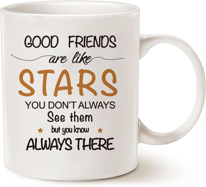 Good Friends Are Stars-Valentines-Mother's Day-Father's Day-Christmas Mug