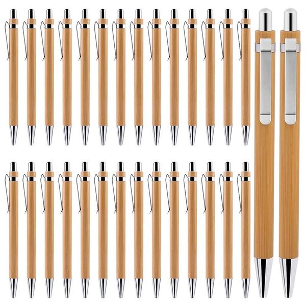 Wood Ballpoint Pen Ballpoint Pen 30 Pack Ballpoint Pen Set for School