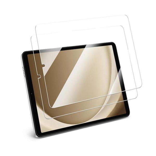 HD Clear Tempered Glass ScreenProtector Compatible with Samsung TabA9-2Pack