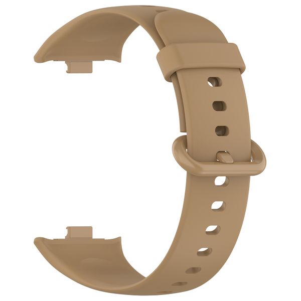 Silicone Strap For Xiaomi Watch 4-Brown