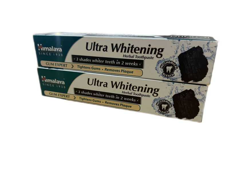 Himalaya Ultra Whitening Herbal Toothpaste 2x75ml