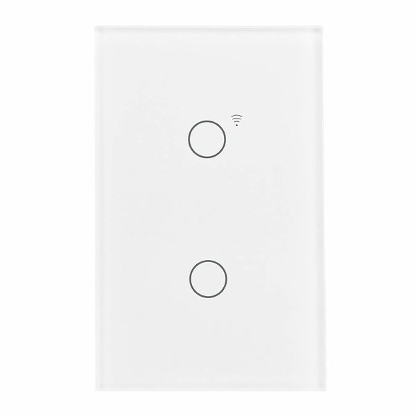 WiFi Wall Touch Light Switch 2.4GHz AC125V Max1200W