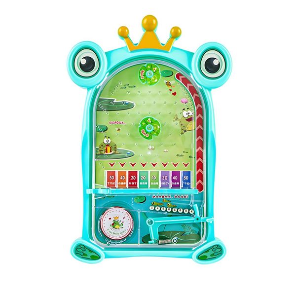 Charming Frog Design &amp; Crown Tabletop Pinball Game