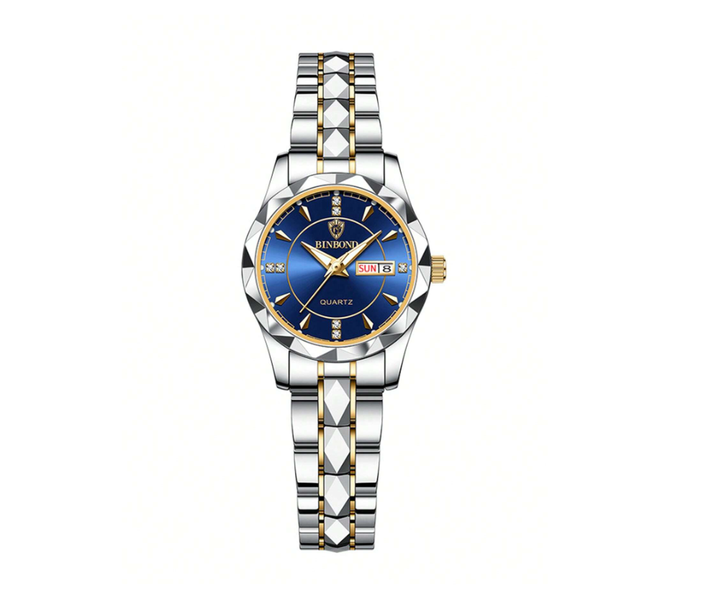 Binbond Women Formal Stainless steel Watch - Blue