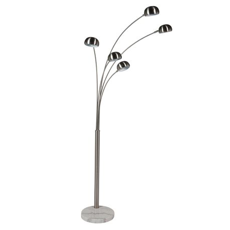 Contemporary five 5 2024 arm floor lamp