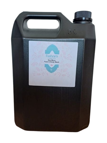 5L Bishara Cosmetics Sea Moss Face &amp; Body Wash