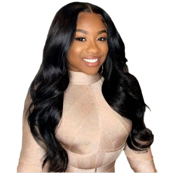 Women's Wig with Centre-Parted Bangs, Long Curly Hair