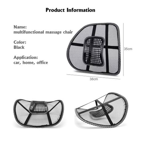 Office chair discount air flow cushion