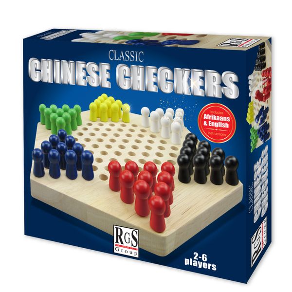 RGS Group Classic Chinese Checkers Family Game