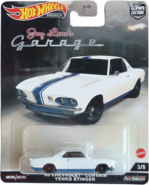 Hot Wheels - Boulevard '66 Chevrolet Corvair Yenko Stinger - GULF - HRT69 #95