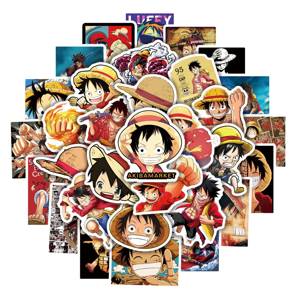 50 Piece High Quality One Piece Vinyl Sticker Pack - 19 