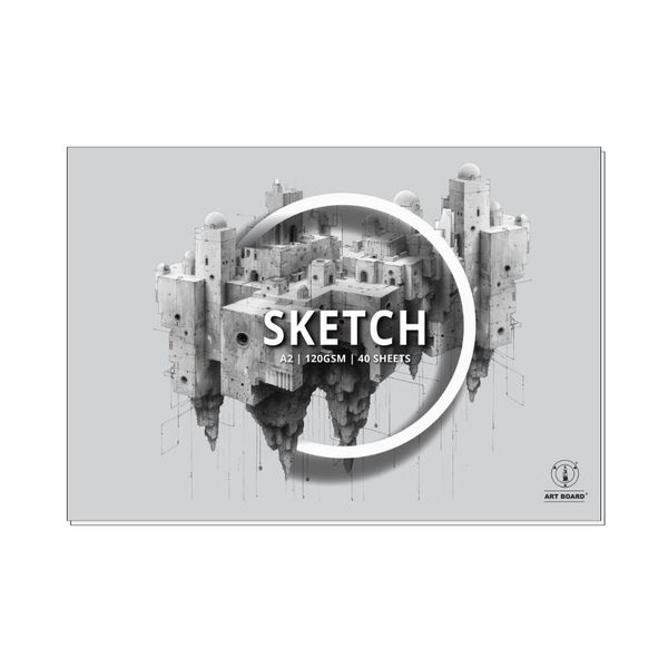 Art Board Sketch pad A2 120gsm 40 sheets