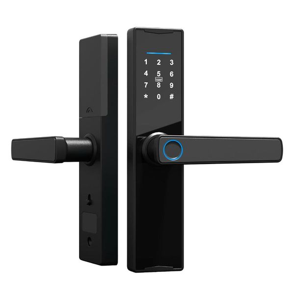 Smart WiFi Door Lock with Keypad and Fingerprint Sensor