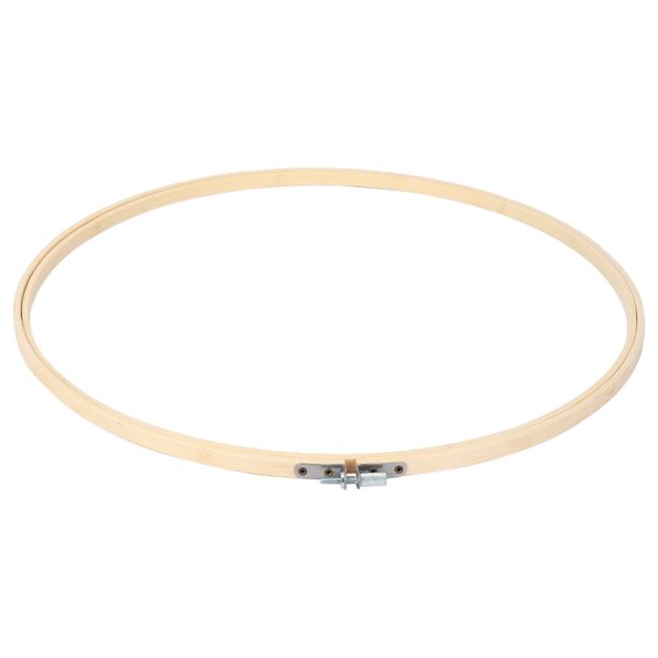 3 Pieces 14 Inch Embroidery Hoops Wooden Round Hoop Ring