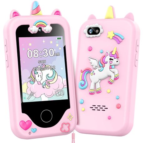 Kids Phone for Girls Boys, Touchscreen Toddler Smartphone Learning Toy Image
