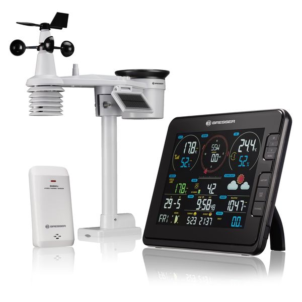 Bresser Professional 7in1 Weather Station - Black
