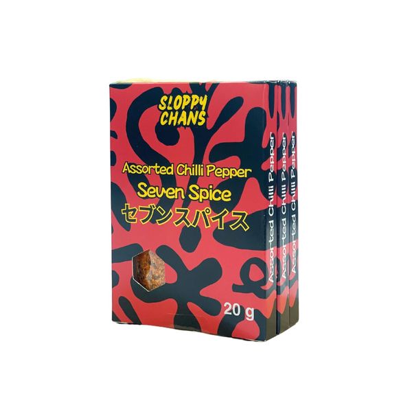 Sloppy Chans Seven Spice 20g 3 Pack