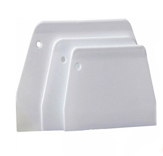 3pc Baking Tool Cake Scrapper Decorator Dough Cutter