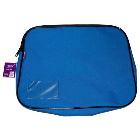 NEXX Canvas Gusset Book Bag Blue