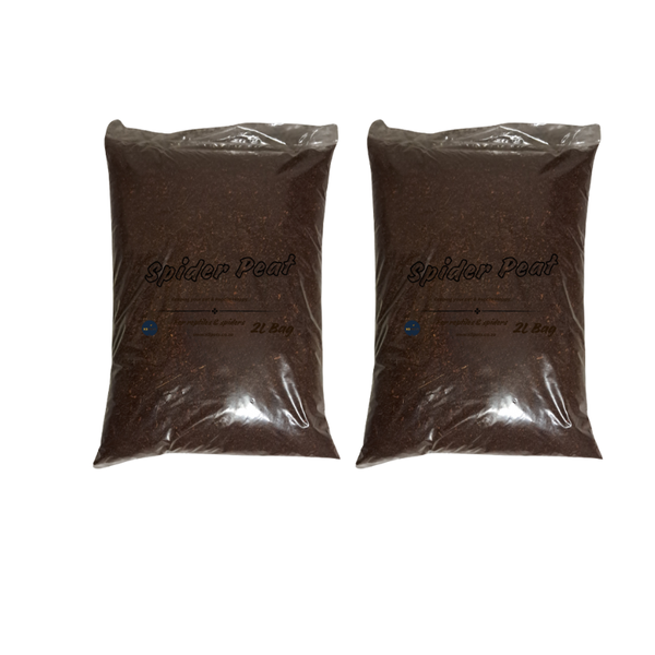Spider Peat Bedding 2l Size Bag - 2 Pack