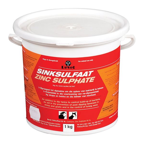 Bulk Pack x 4 Revet Zink Sulphate Penta 1Kg