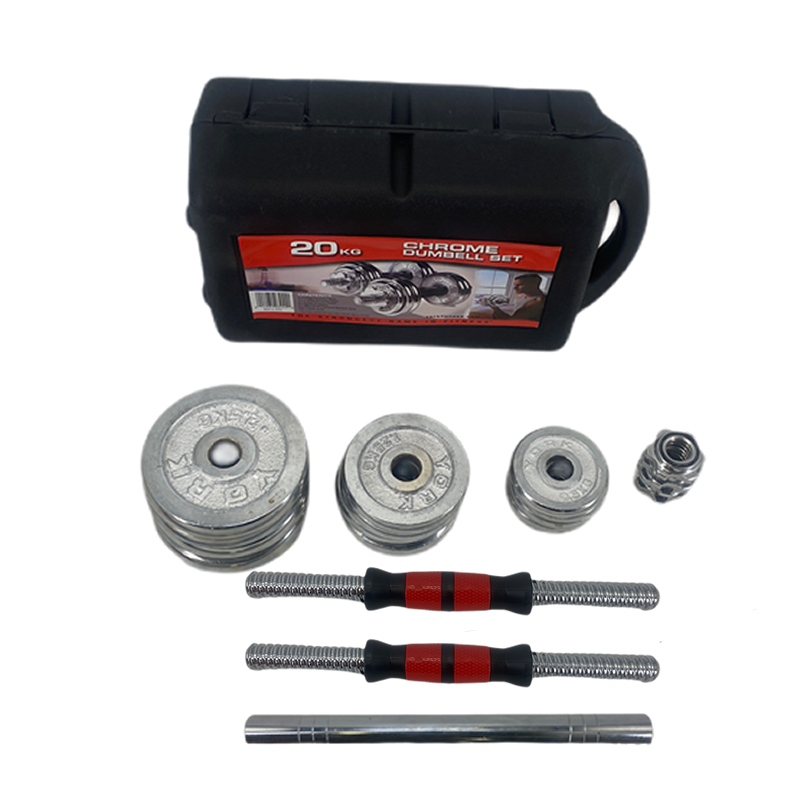 2 In 1 Chrome Dumbbell Fitness Equipment Buy Online in South Africa