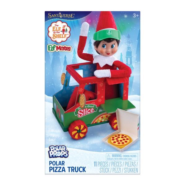 The Elf On The Shelf - Polar Props - Polar Pizza Truck (11 Pieces)