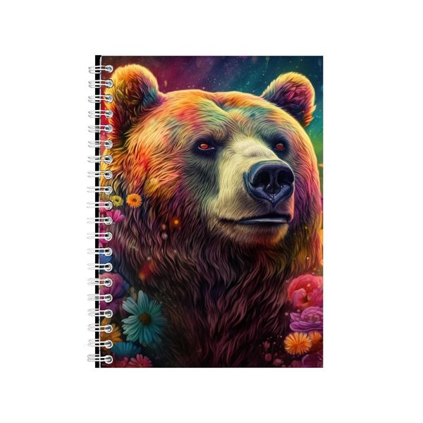 GRIZZLY BEAR Notebook Gift Idea Notepad Pad 112