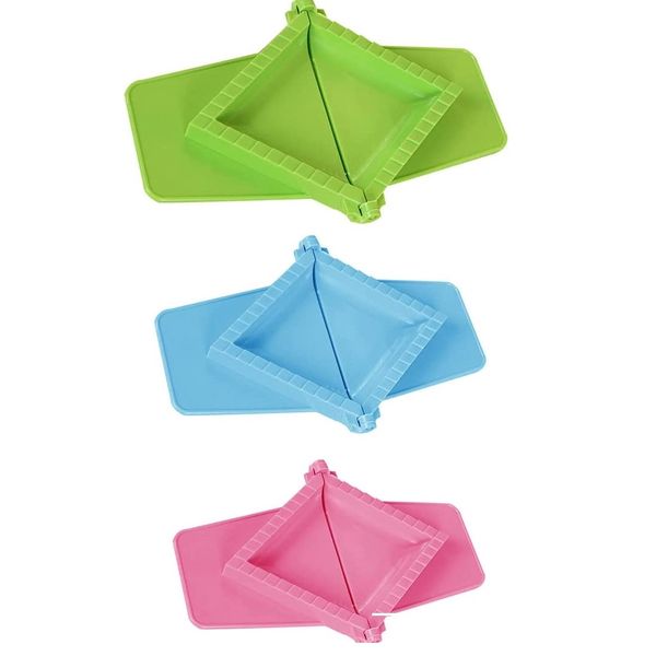3 PieceTriangle Hinged Mould Press Dumpling Mold Set