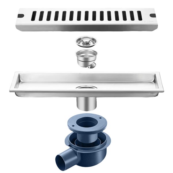 Shower Drain 304 Stainless Steel Shower Floor Channel Drain