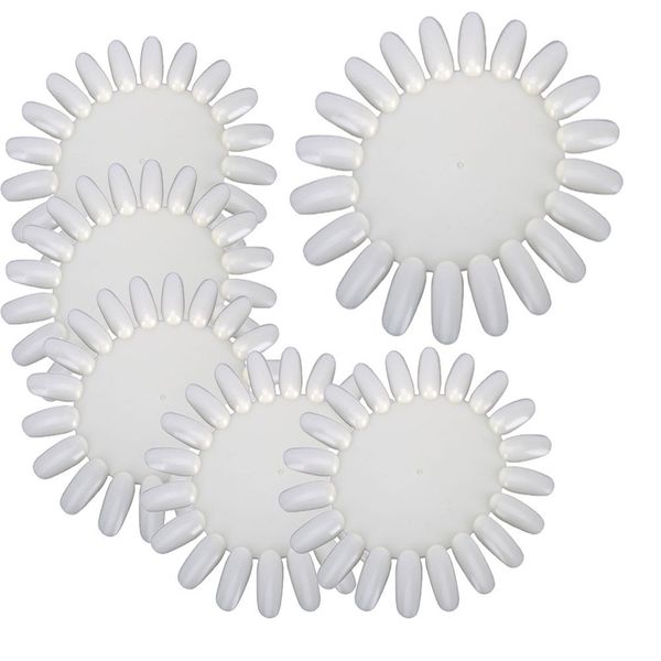 10 x Set Nail Tips White Manicure Acrylic Counter Nail Art