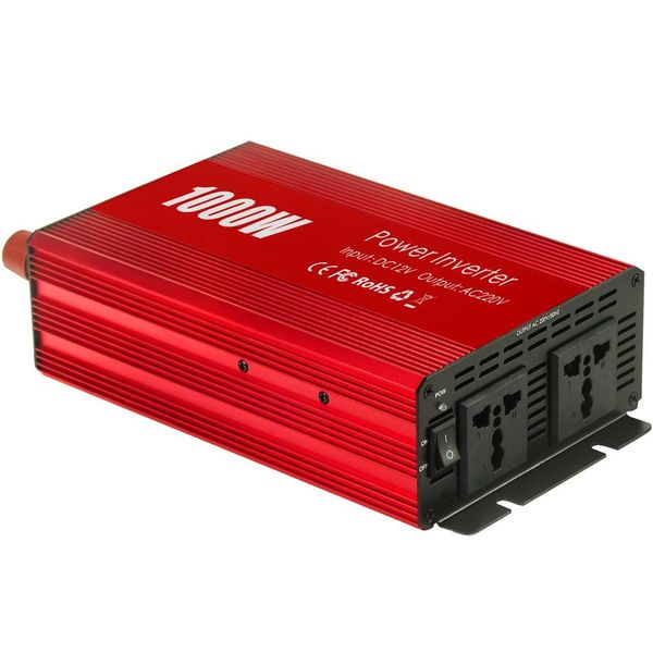 1000W Power Inverter AC Converter with AC Outlet and USB Car Charger