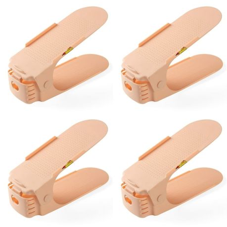 Shoe Slot Organiser - Set Of 4 - Assorted Colours Image