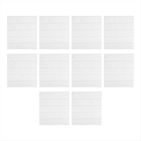1.3D 3D Wall Stickers Self-Adhesive Wallpaper Decorative Sticker 10 Pc
