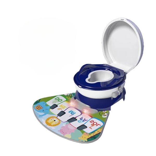 Baby's Multifunctional 4-in-1 Sound-Light Potty Training Seat