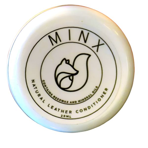 Natural Leather Care Cream Conditioner Beewax 20ml