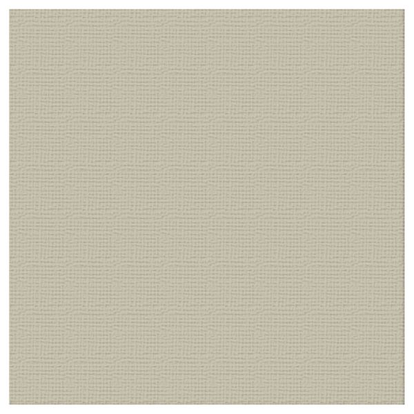 Textured Cardstock 12x12 - Stone/Whisper (216gsm, 10 Sheets)