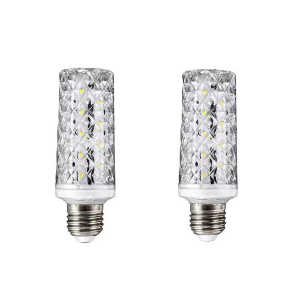 2x Modern Design Super Bright Light Bulb Energy Saving 6500K E27