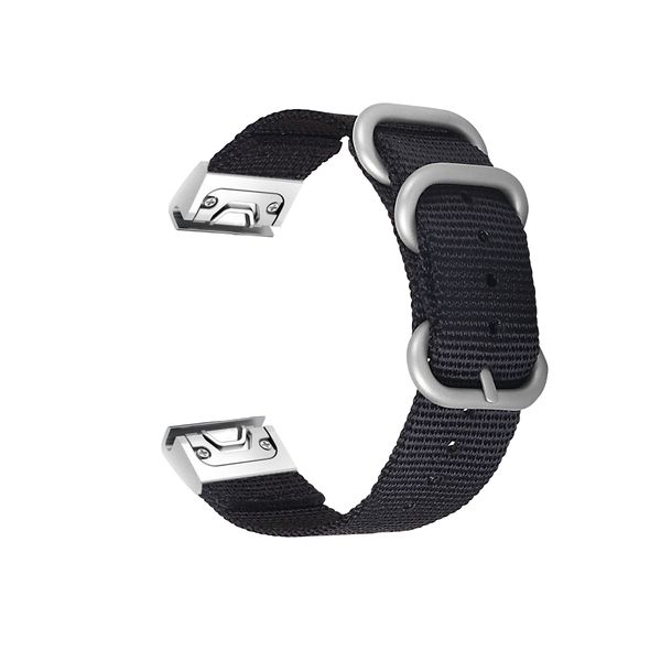 Quick Release Nylon Band Strap for Garmin Fenix 5S / 6S 20mm Orange