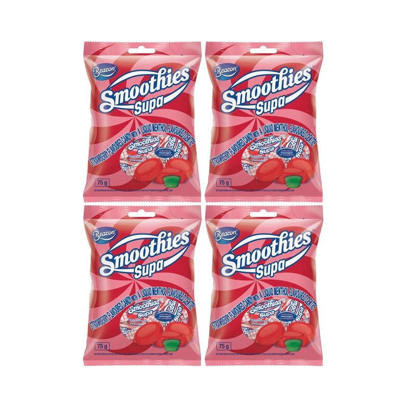 Smoothies Supa Strawberry 4 x 75g Shop Today. Get it Tomorrow