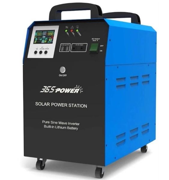 OT Solarix 365Power 1KVA Mobile Inverter and Lithium LiFePo4
