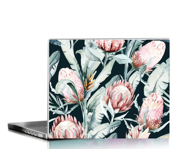 Durable Laptop Skin/Vinyl Floral - Customizable &amp; Easy to Apply