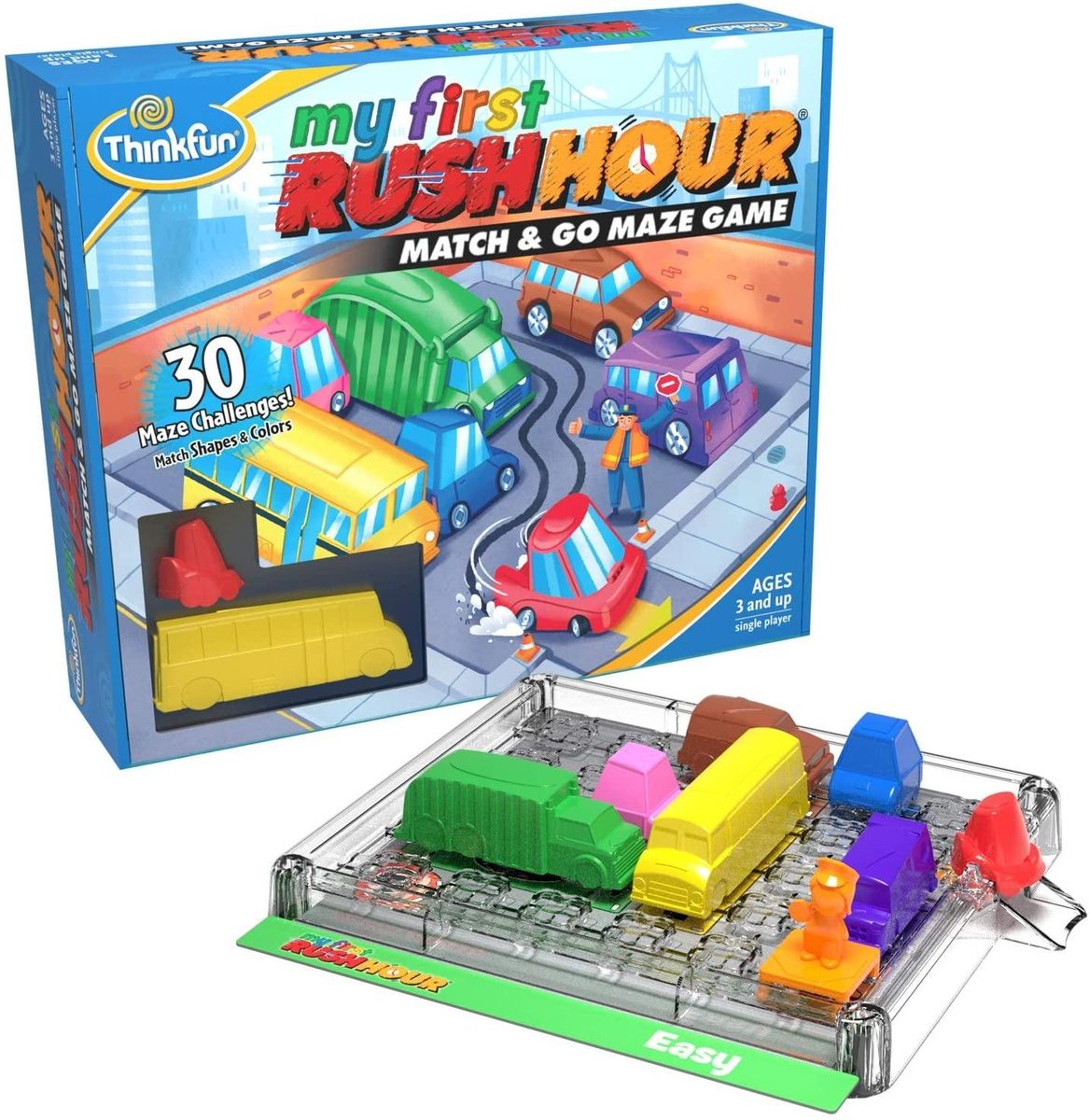 Thinkfun My First Rush Hour Match & Go Maze Game Shop Today. Get it