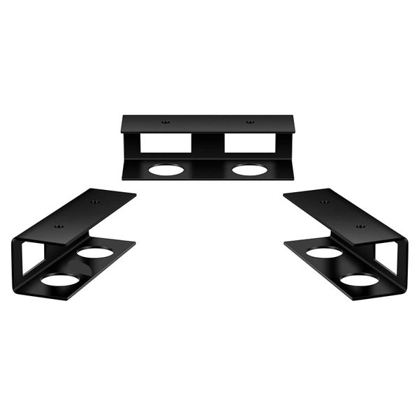 Under Desk Laptop Mount 3PCs Under Desk Shelf Bracket