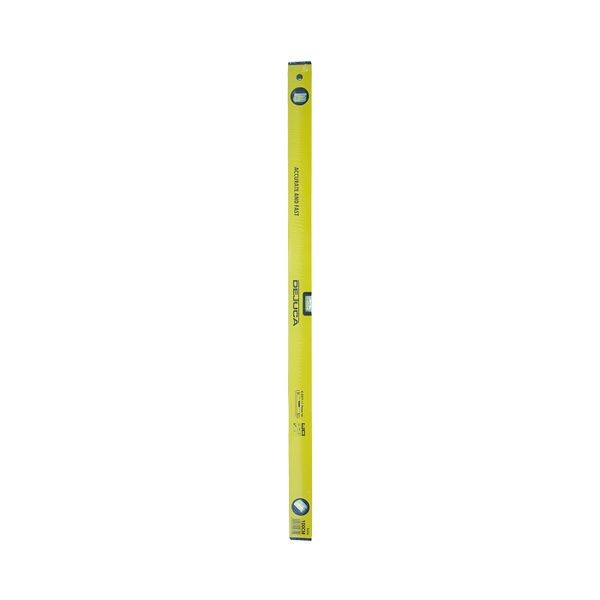Dejuca - Spirit Level - Aluminum - 3 Vial - 1.5mm - 1000mm - 6 Pack