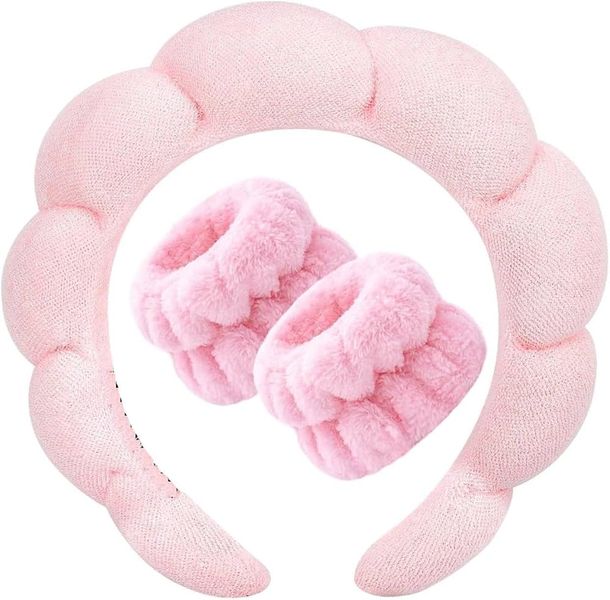 TOP MODEL Hairband And Wrist Wash Band BEAUTY and ME - D3250