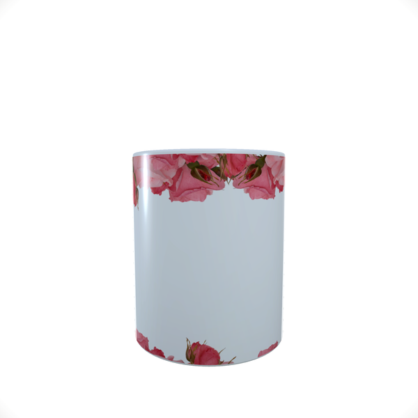 Valentines Day - Roses Frame - Aesthetic - Coffee Mug